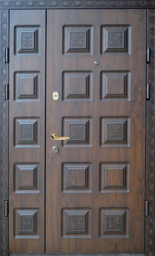 Дверь глухая из массива сосны №50