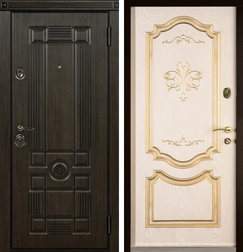 Дверь в дом с терморазрывом №38