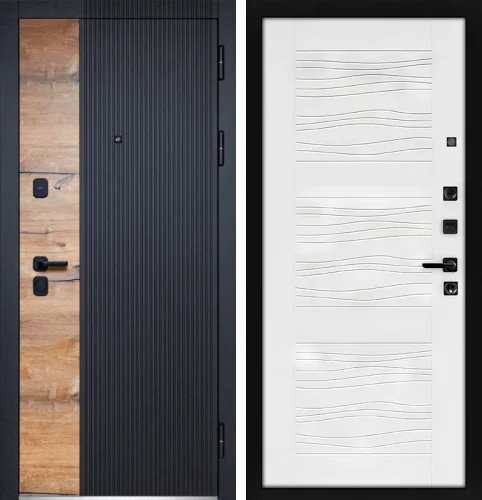Дверь входная уличная утепленная №70