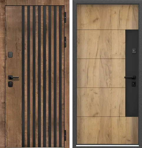 Дверь входная трёхконтурная с терморазрывом №87