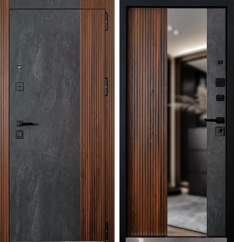 Входная морозоустойчивая дверь №135