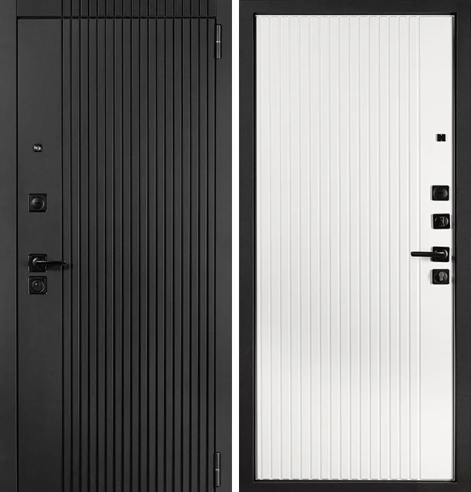 Стальная дверь в дом с терморазрывом №134