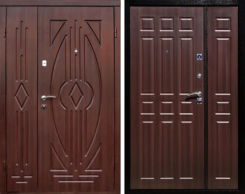 Двойная распашная дверь под заказ нестандартный проем №9