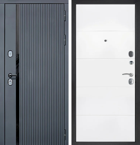 Входная дверь в квартиру рисунком №29