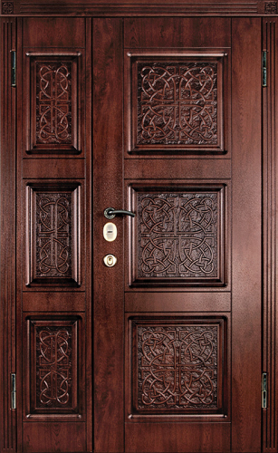 Уличная входная дверь для загородного дома №26