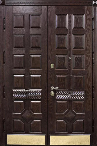 Входная дверь в частный дом без тамбура №61