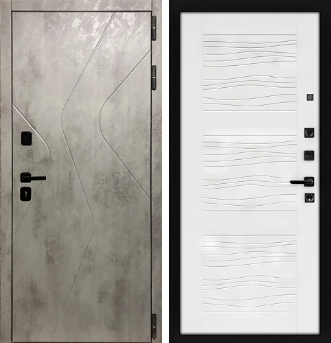 Дверь с двойным терморазрывом №58