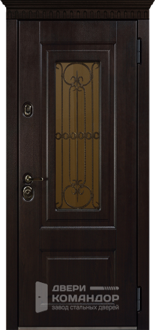 Входная дверь со стеклопакетом №4 - наружная сторона