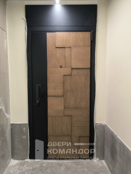 Входная дверь Barton с фальшфрамугой с биометрическим замком Philips