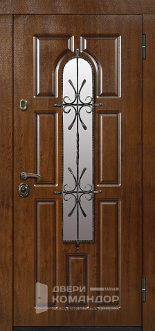 Входная дверь с ковкой №8 - наружная сторона