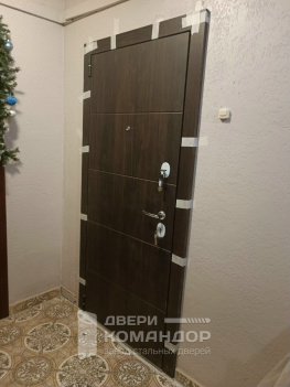 Входная дверь ДС Porta S-3P 4/П22 Almon 28 / Bianco Veralinga WW / Лунный камень Браво с расширением проёма (Типовая серия ИП-46С)