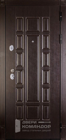 Дверь входная звукоизоляционная металлическая №74 - наружная сторона