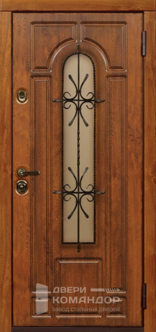 Дверь с терморазрывом со стеклом №5 - наружная сторона