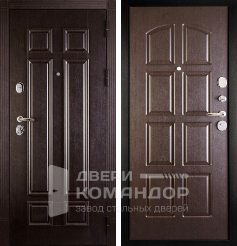 Дверь входная металлическая утепленная с терморазрывом №75