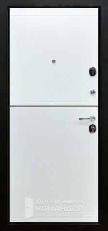 Дверь входная металлическая утепленная для квартиры шумоизоляционная №37 - внутренняя сторона